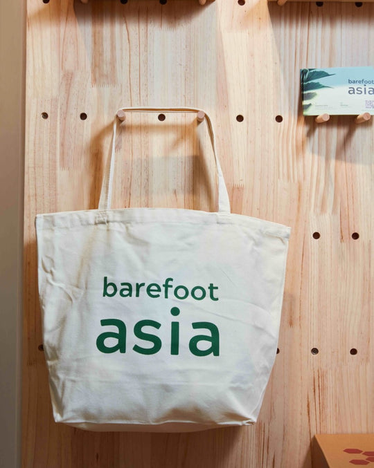 Barefoot Asia Tote Bag