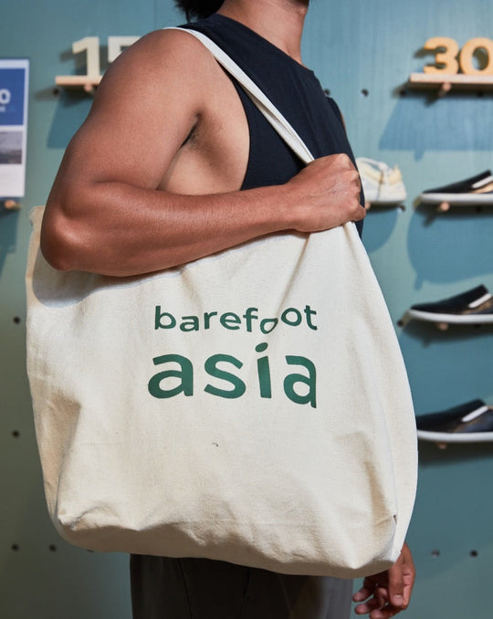 Barefoot Asia Tote Bag