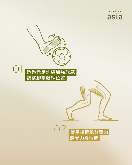世界盃狂熱 -「足」夠純粹： 赤足足球技術訓練
